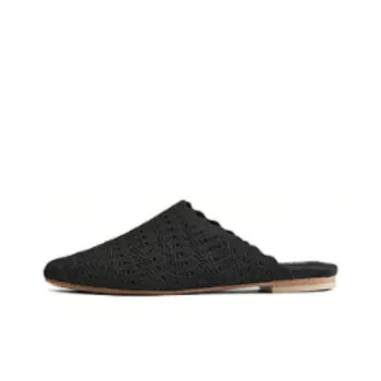 Skechers CLEO SNIP Abrasion Resistant Slip Resistant Closed Toe Slippers Women's Black