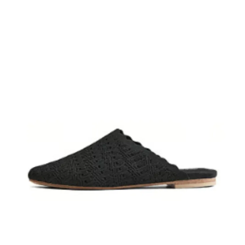 Skechers CLEO SNIP Abrasion Resistant Slip Resistant Closed Toe Slippers Women's Black-0