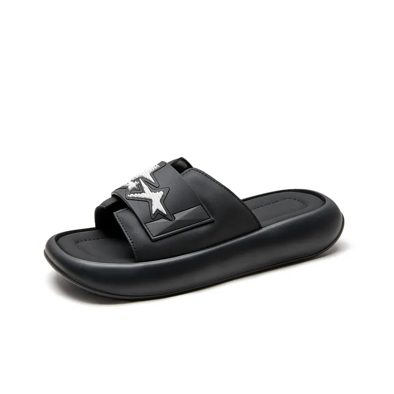IG+GI PU Polyurethane Quiet Slip-Resistant Abrasion-Resistant Quick Dry Slide Slippers Men's-1
