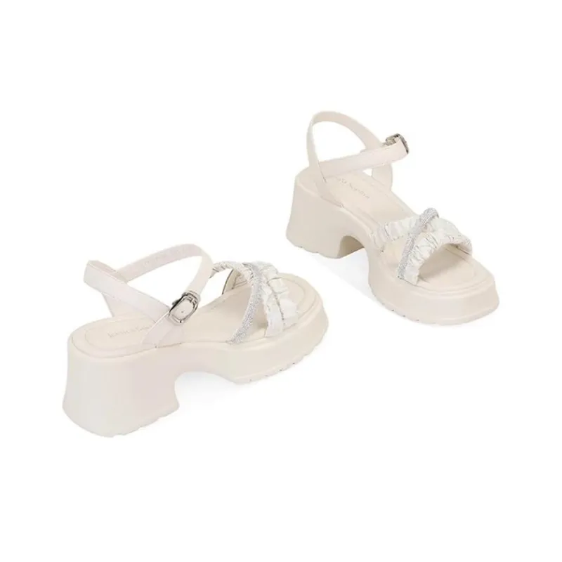 JESSICA SOPHIA Strap Sandals 6cm Women's-6
