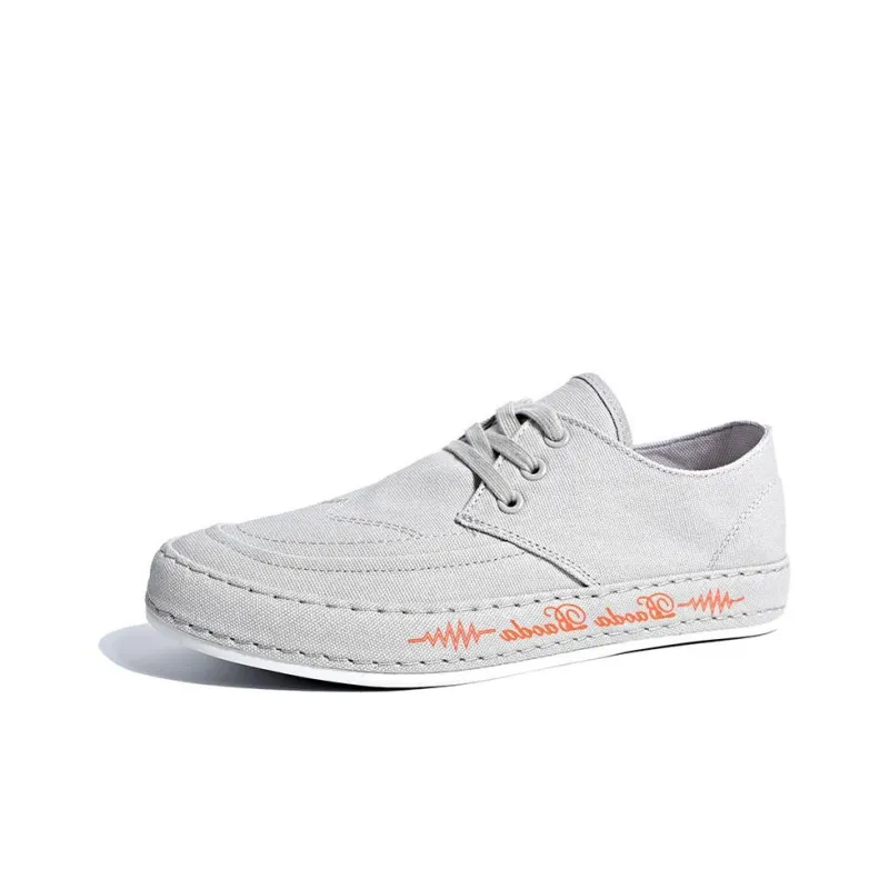 Baoda Breathable Lightweight Low-Top Canvas Shoes Men's-3