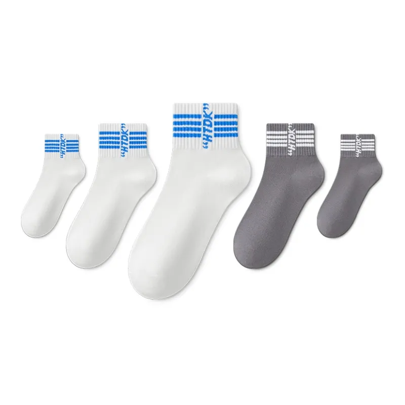 LUOLIAN Mid Calf Socks Men's 5 Pack-3