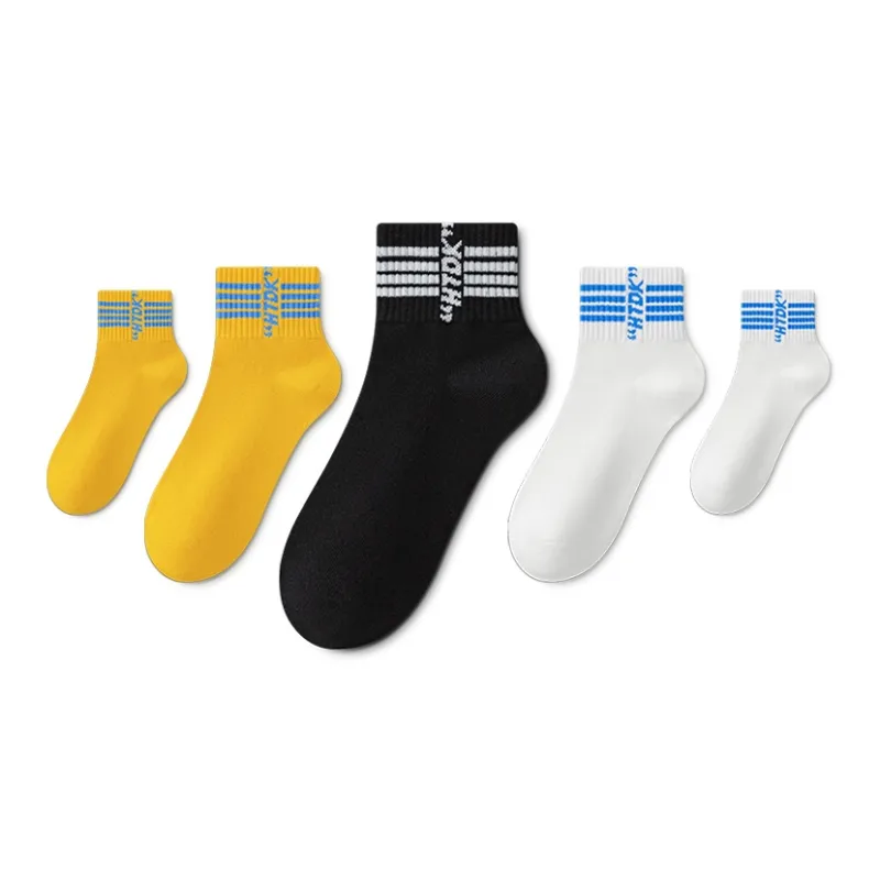 LUOLIAN Mid Calf Socks Men's 5 Pack-1