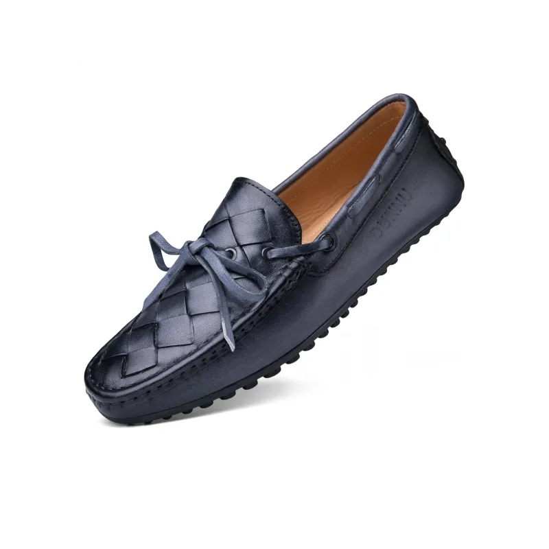 Dunnu Gommino Loafers Men Brown-15