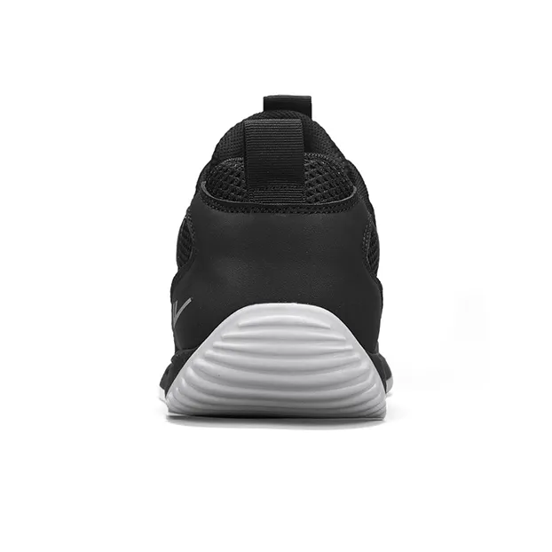 Warrior Cortez Shoes Abrasion Resistant, Lightweight, And Breathable Low Top Casual Shoes Men's Black Gray-4