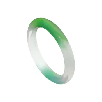 D.Get Chalcedony Jade Bangles Unisex