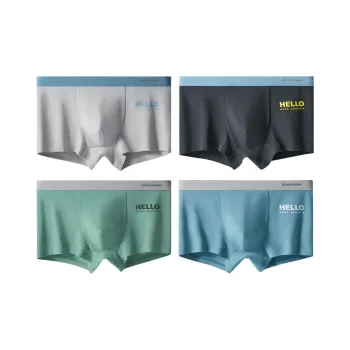 H-YXIANG Underpants Men's 4 Pack