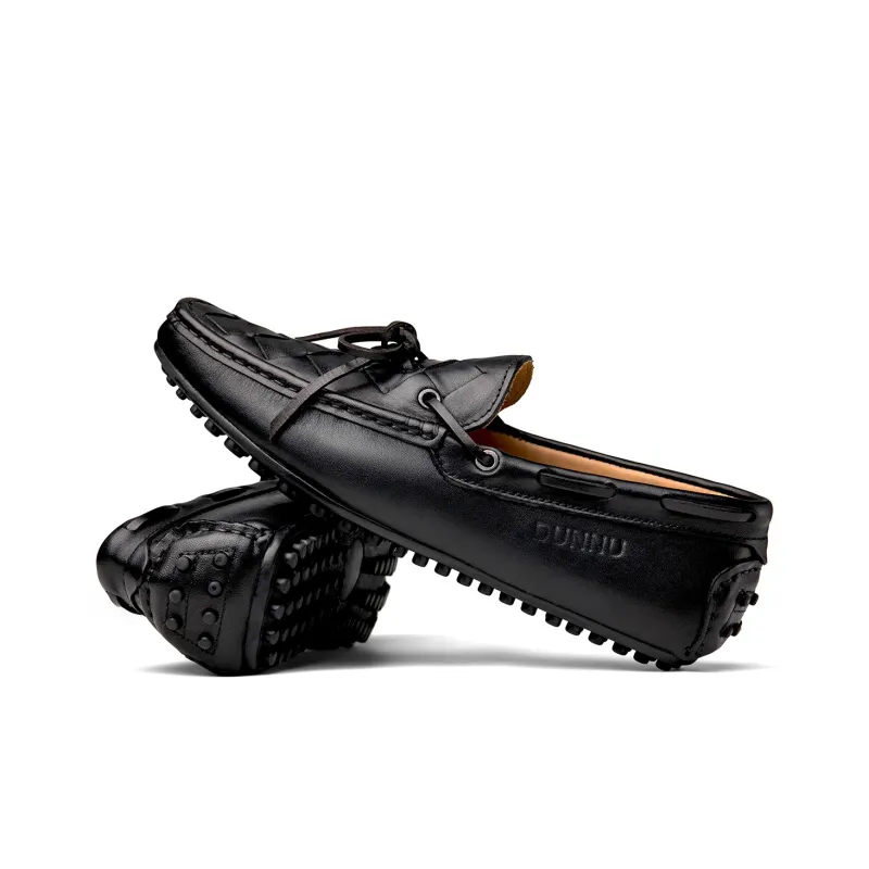 Dunnu Gommino Loafers Men Brown-12