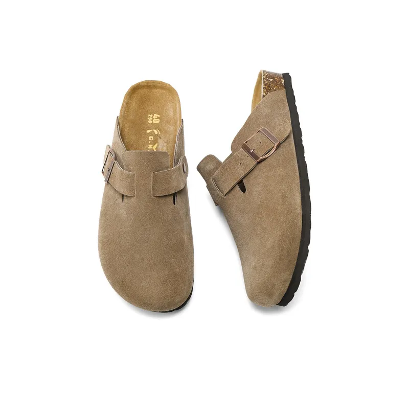 G.N.SHIJIA Composite Sole Metal Abrasion Resistant Wrap toe Slippers Unisex-16