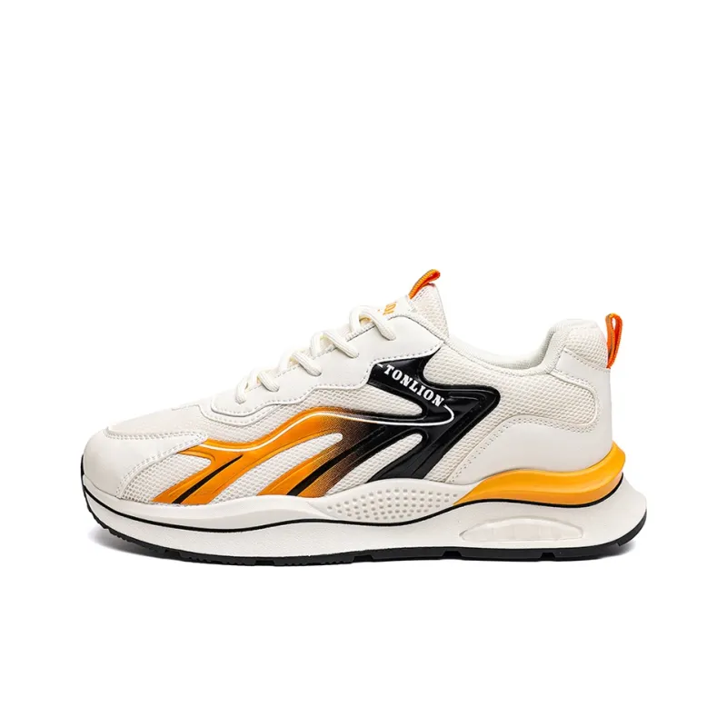 Tonlion Anti Slip Wear Resistant Low Top Running Shoes Men's-1