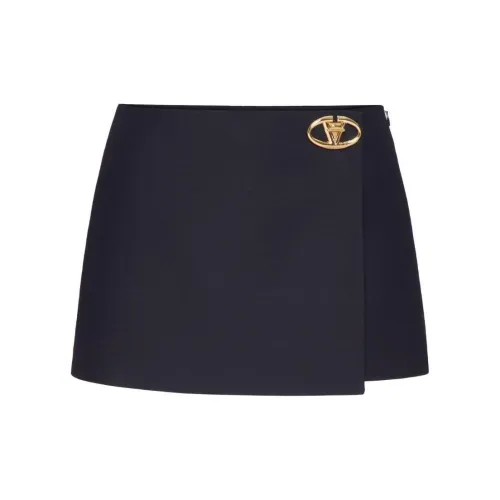 Valentino Casual Short Skirts Women's Midnight Blue