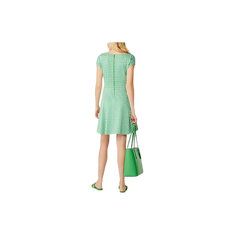 Kate Spade SS24 Short Sleeved Dresses Women's Fresh Green-1