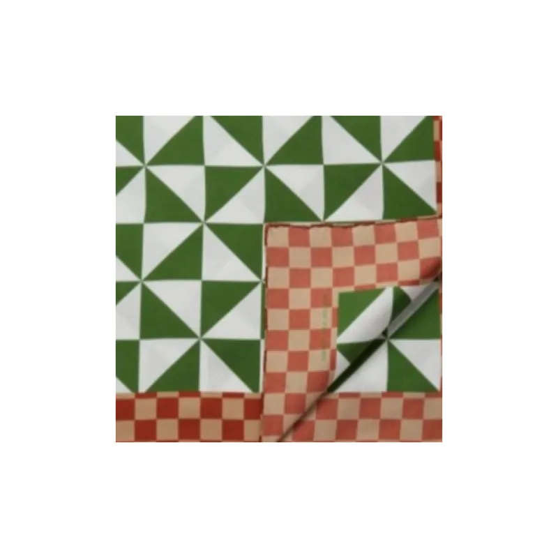 DRIES VAN NOTEN Silk Silk Scarves Women's Green-2