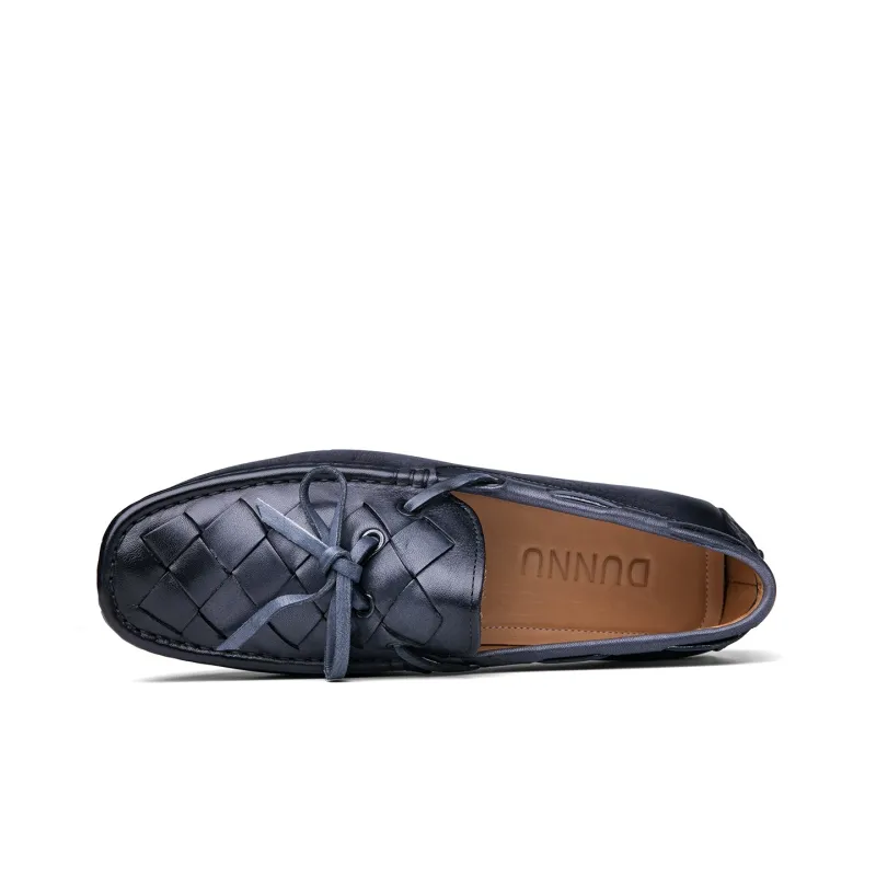 Dunnu Gommino Loafers Men Brown-16