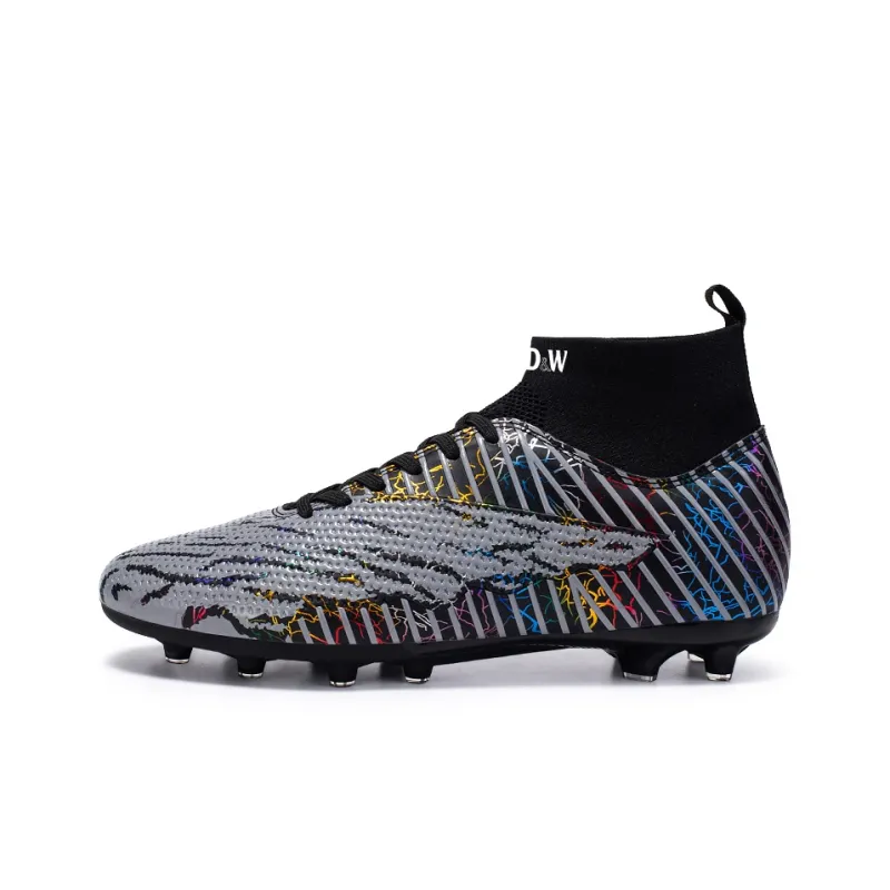 D&W Anti Slip Wear Resistant Soccer Shoes Men's-0
