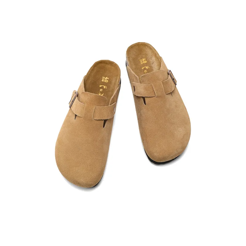 G.N.SHIJIA Composite Sole Metal Abrasion Resistant Wrap toe Slippers Unisex-5