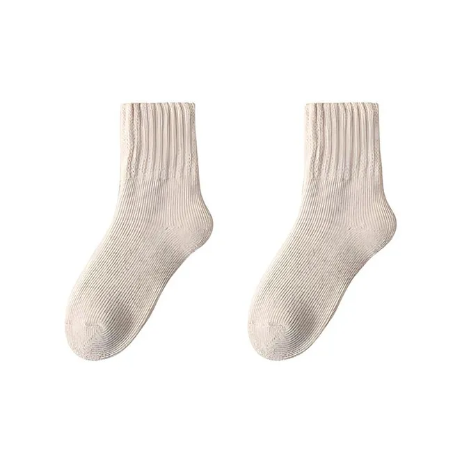 MIIOW Mid Calf Socks Women's 2 Pack-6
