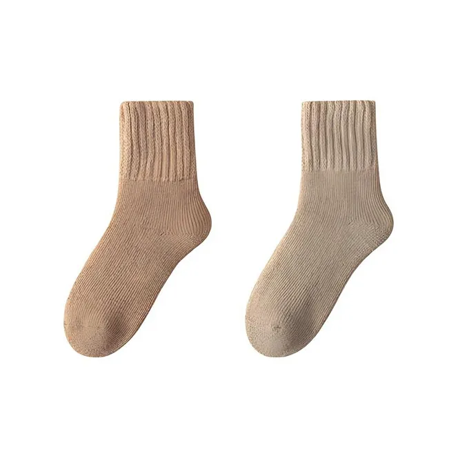 MIIOW Mid Calf Socks Women's 2 Pack-2
