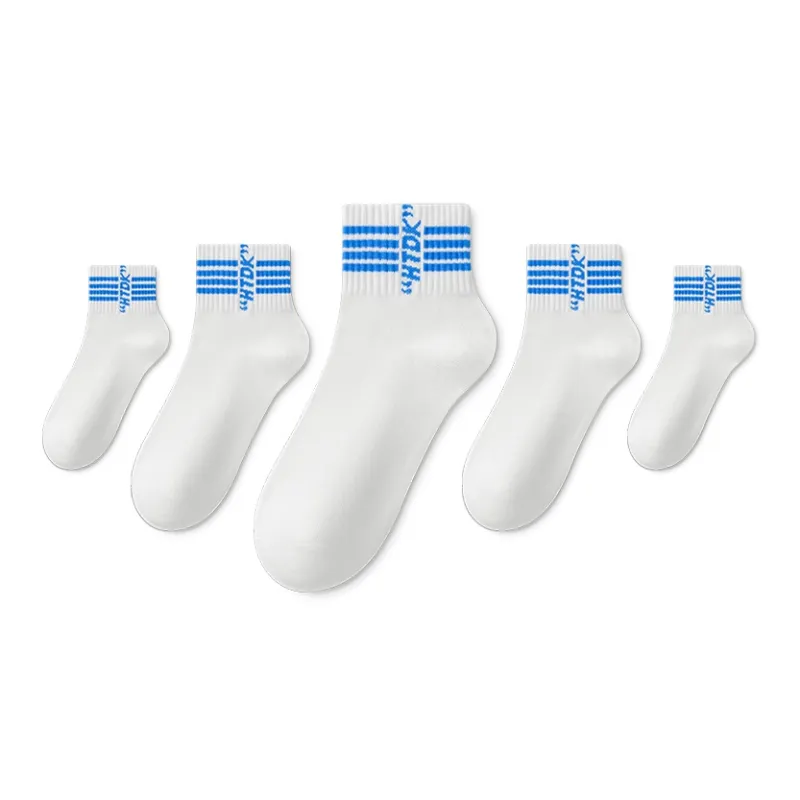 LUOLIAN Mid Calf Socks Men's 5 Pack-5
