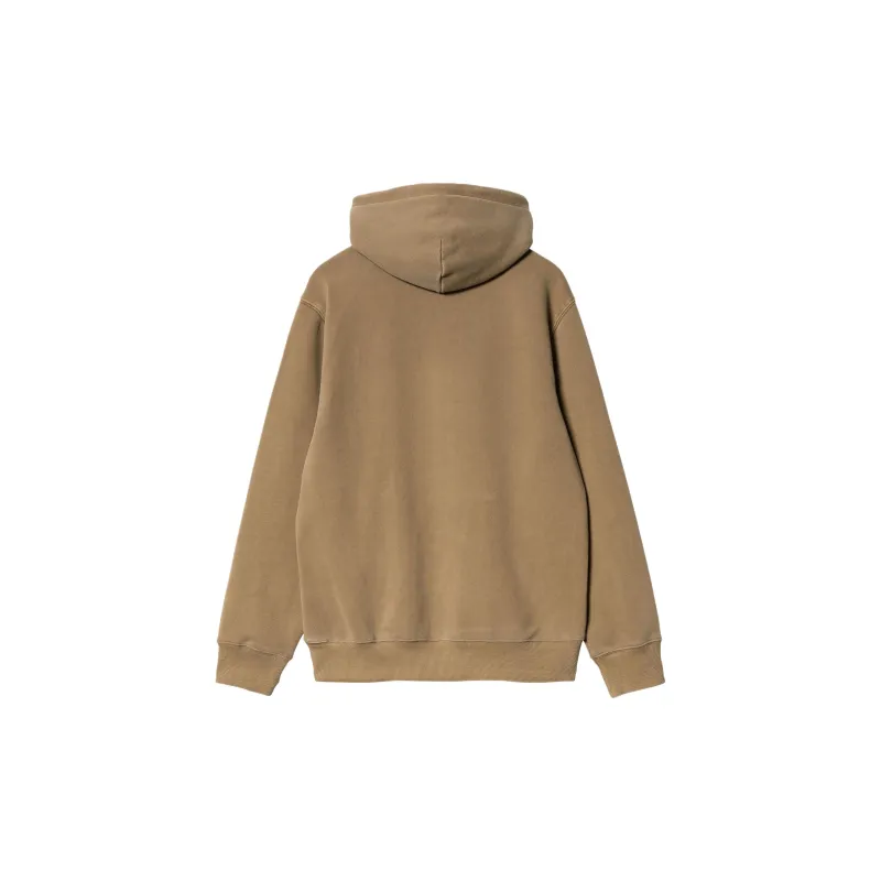 Carhartt WIP Logo Embroidered Drawstring Hoodie-1
