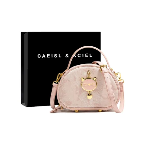 CAEISL&KCIEL Handbags Embroidered Pink