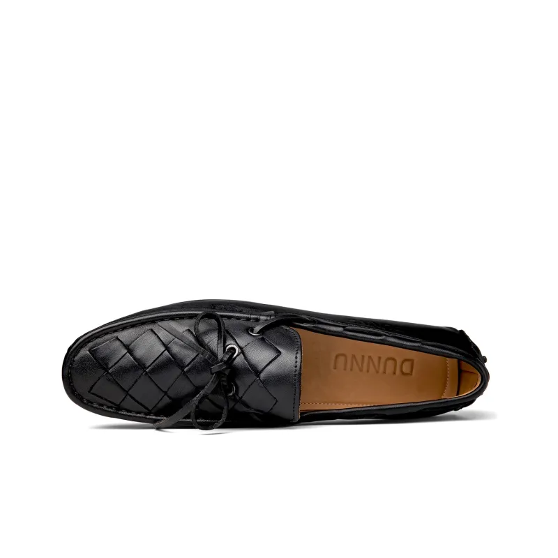 Dunnu Gommino Loafers Men Brown-10