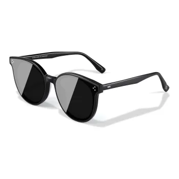 SUYAN Plate Frame Round Sunglasses Unisex