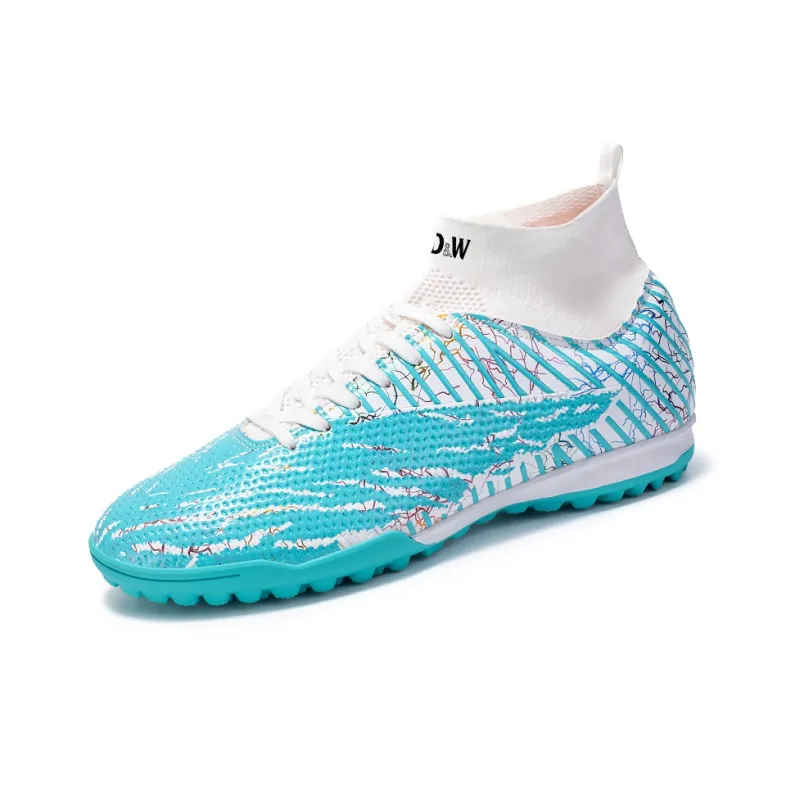 D&W Anti Slip Wear Resistant Soccer Shoes Unisex-7