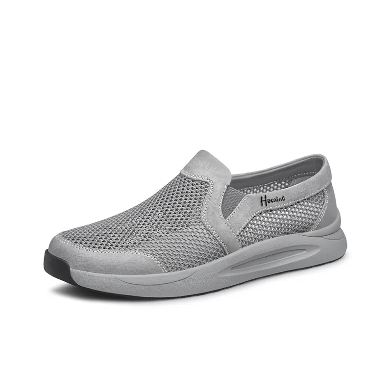 Extravagant Breathable And Wear resistant Low Top Casual Shoes Men's Gray-1