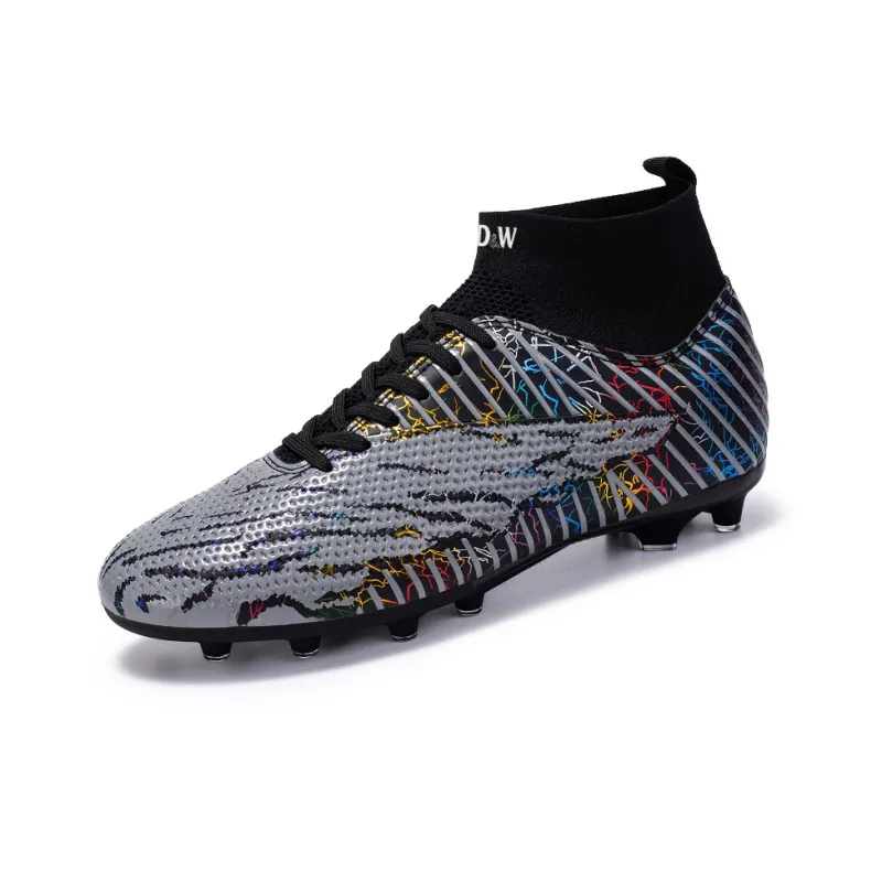 D&W Anti Slip Wear Resistant Soccer Shoes Men's-1