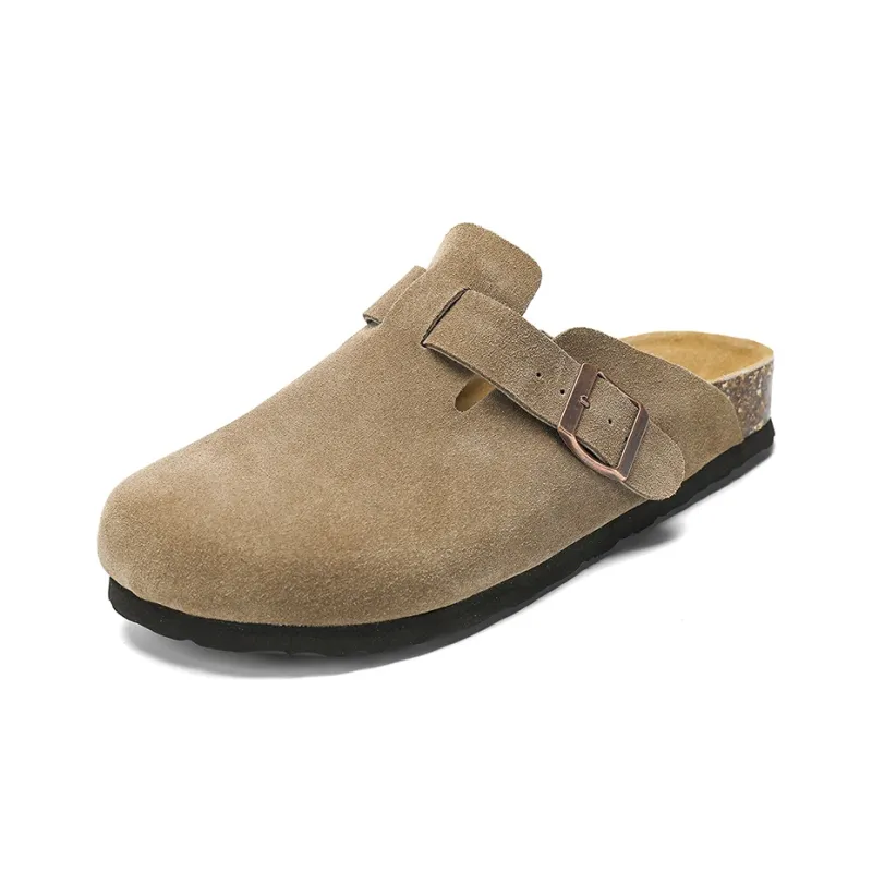 G.N.SHIJIA Composite Sole Metal Abrasion Resistant Wrap toe Slippers Unisex-12