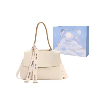 Duoluplo Doron Paul PU Commute Tote Shoulder Bag Regular Women's White/Black/Khaki/Brown/Green/Light Brown