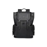 Shiny Black Leather Style