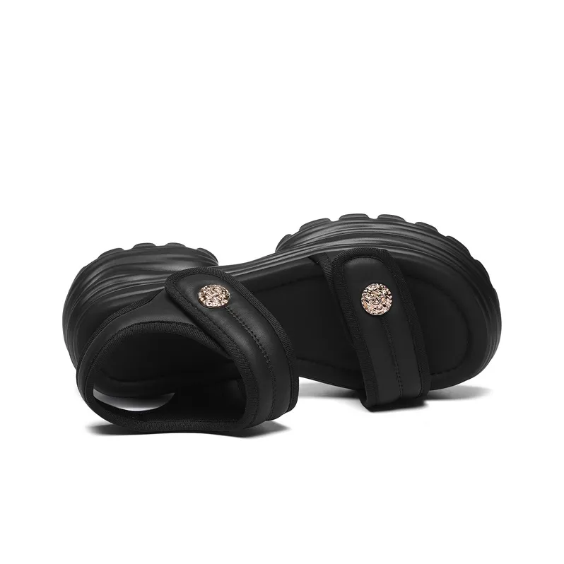 Golden Silk Rabbit Beach Sandals Women's-1