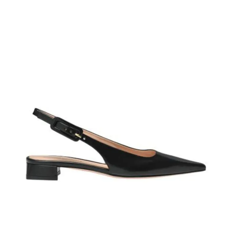 GIANVITO ROSSI Lindsay Casual Single Shoes 2cm Women's Black-1