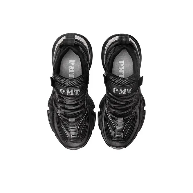 PMT Nirvana Series Low-Top Casual Running Shoes Unisex Black-3