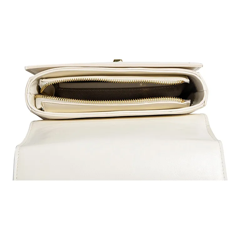 CAEISL&KCIEL PU Crossbody Bags Women's Fringe White/Embroidery Pink-4