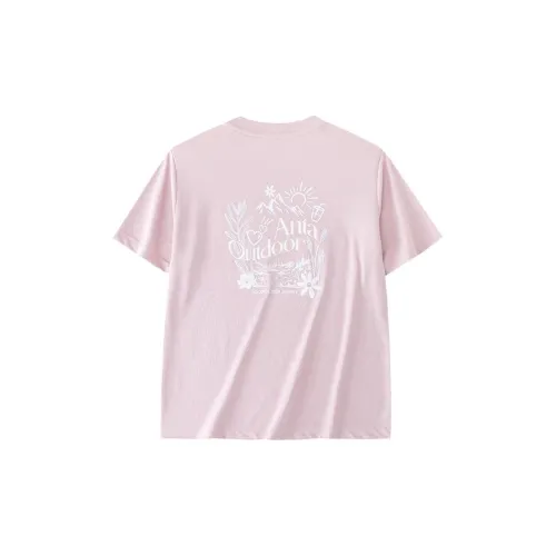 ANTA Outdoor Collection T-Shirts Women's Dusty Pink