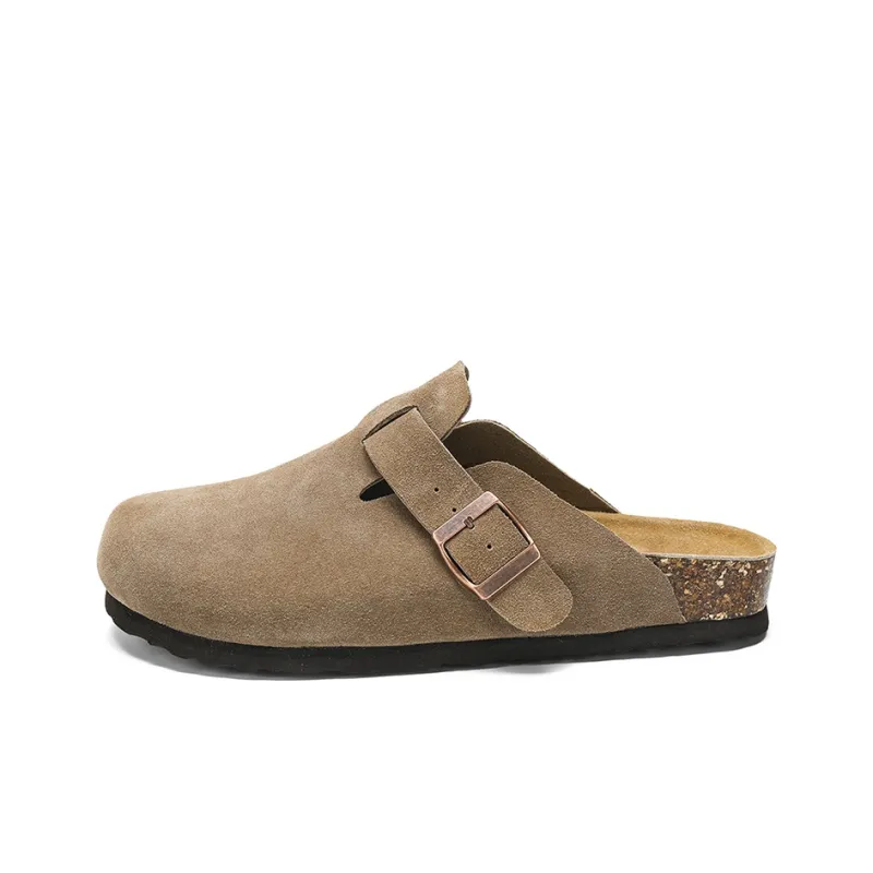 G.N.SHIJIA Composite Sole Metal Abrasion Resistant Wrap toe Slippers Unisex-11