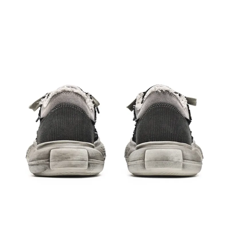 Flange Bullo Durable Breathable Lightweight Low Top Canvas Shoes Unisex-6