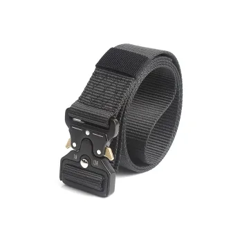 CARTELO Canvas Leather Belts Unisex Width 3.8cm