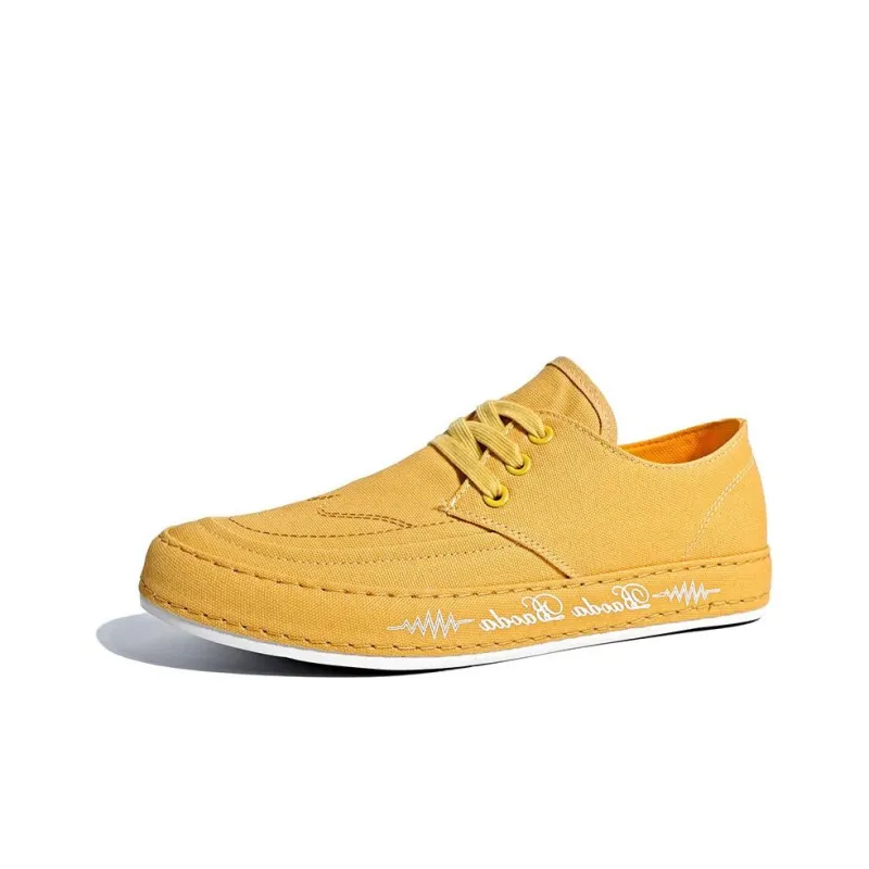 Baoda Breathable Lightweight Low-Top Canvas Shoes Men's-9