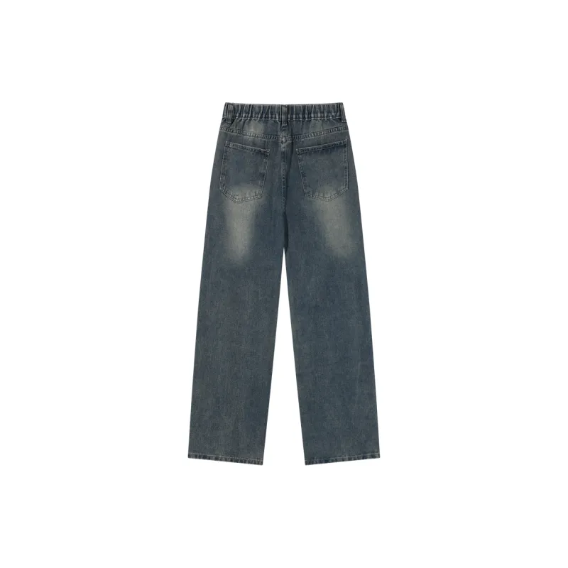 Gwola Loose Fit Straight Fit Jeans Unisex-10