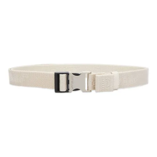 OFF WHITE Polyester Polyamide Belt Women's White 