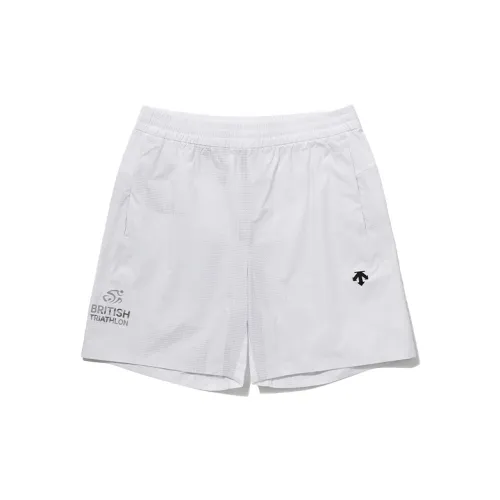 DESCENTE BTF Team Sports Shorts Men White