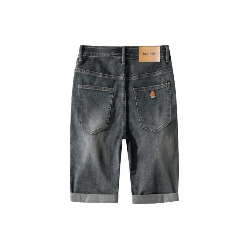 JUCY JUDY Denim Shorts Unisex Blue Gray-1