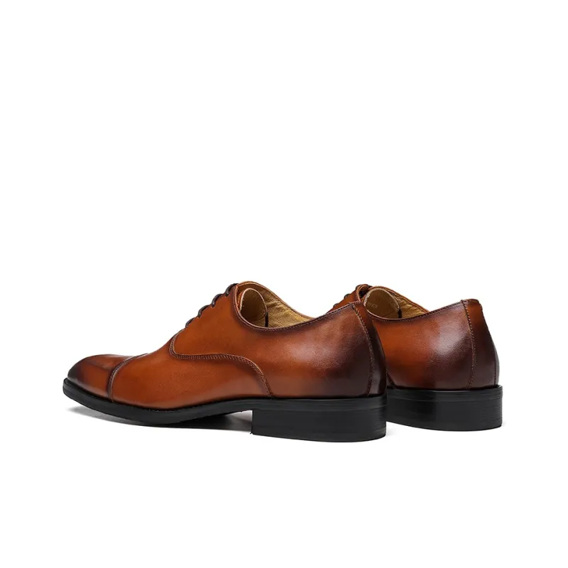 ASTON M.JAZZ Dress Shoes Men Low Top Black/Brown/Green-14