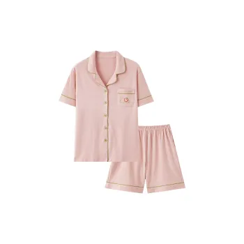 JinShaLa Pajama Set Women's Peach