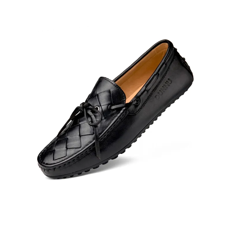 Dunnu Gommino Loafers Men Brown-9