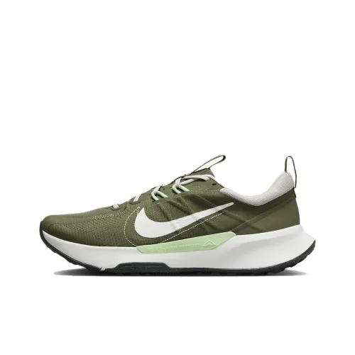 Nike Juniper Trail Running Shoes Men Low-Top White/Green